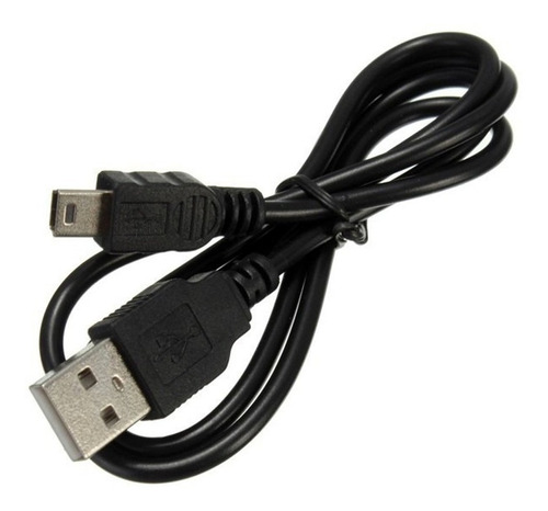 Cable Usb A Mini Usb 1.8 Mts No - Carga De Joystick/gps Etc. Color Negro