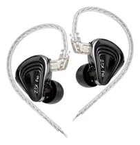 Comprar Auriculares Kz Zsx Pro I Monitores In Ear 12 Drivers Sin Mic Color Negro Sin Micrófono