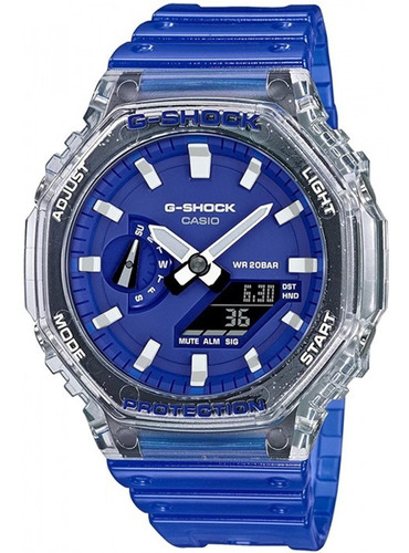 Relógio Casio G-shock Ga-2100hc-2adr *carbon Core Guard