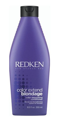 Imagen 1 de 4 de Acondicionador Para Mantener El Tono Rubio Blondage Redken