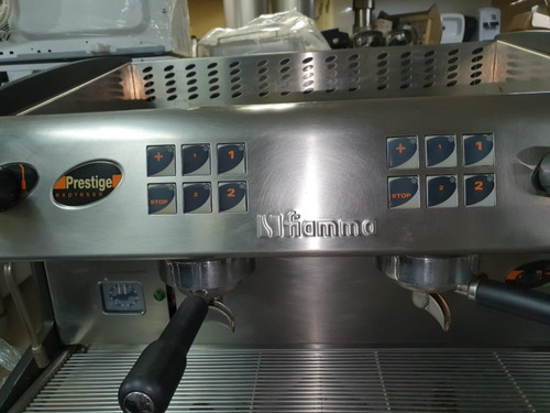 Máquina De Café Industrial Fiamma Prestige Expresso 2 Grupos