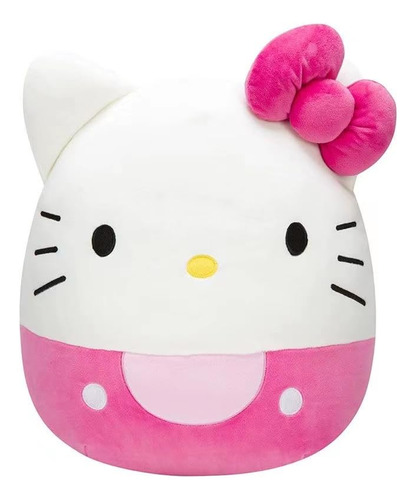 Almohada Peluche Gato Kawaii Halloween 30 Cm Rosa