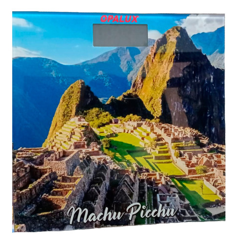 Balanza Electrónica 180kg Op-1604mp Diseño Machu Picchu