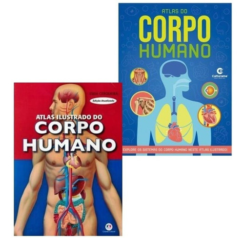 Atlas Do Corpo Humano Atlas Ilustrado Do Corpo Humano Mercadolivre