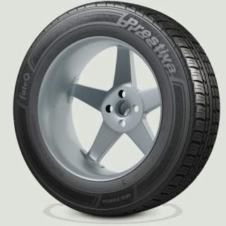 Imagen 3 de 10 de Cubierta Corsa Fiat Uno Fiorino 165 70 13 Fate Prestiva