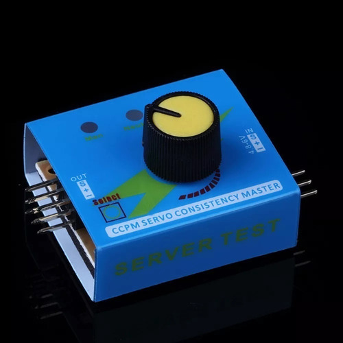 Probador De Servo 3ch Tester Servos 3 Canales