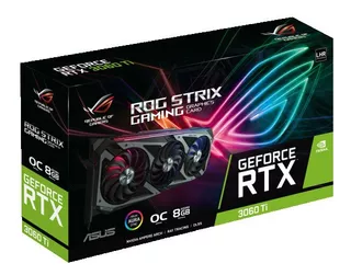 Tarjeta Video Asus Rog Strix Nvidia Rtx 3060 Ti 8gb Gddr6