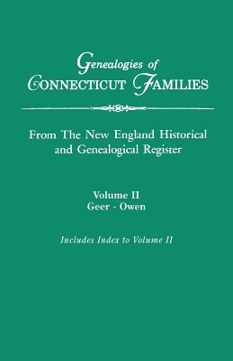 Libro Genealogies Of Connecticut Families, From The New E...