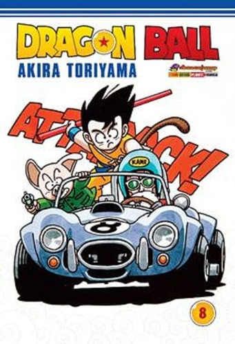 Dragon Ball 8, De Akira Toriyama. Editora Panini Comics, Capa Mole Em Português