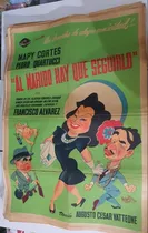Comprar Antiguo Afiche Cine Original-al Marido Hay Que Seguirlo-sb