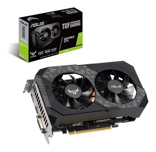 Tarjeta De Video Geforce 1660 Ti 6gb Ddr6 Tuf Gaming Asus