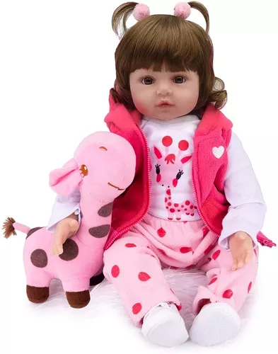 Bebê Reborn Boneca Baby Alive Silicone Realista Fio A Fio