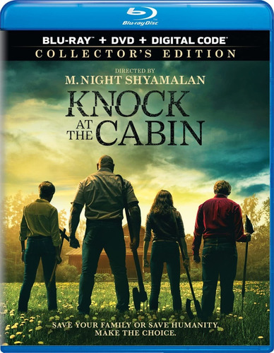 Blu-ray + Dvd Knock At The Cabin / Llaman A La Puerta