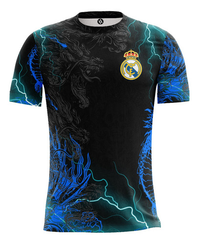 Camiseta Real Madrid Dragon Artemix Cax-1704
