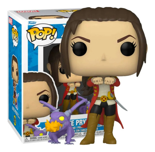Boneco Funko Pop Da Kate Pryde Com Lockheed X-men #952 Novo