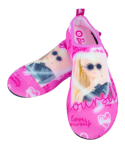 Imagen 2 de 4 de Aqua Shoes Niña Barbie Rosado Moletto
