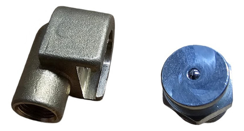 Inyector Cabeza Para Grasera De Boton Rosca 1/8 Industr 4pza