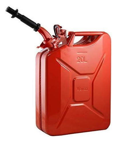 Bidón De Combustible Wavian Usa Jc0020rv Rojo Auténtico De L