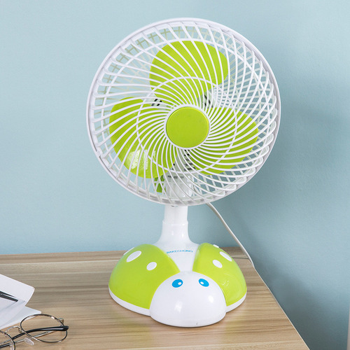 Mini Ventilador De Mesa Eléctrico Automático De 3 Aspas