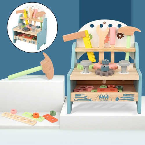 26 / Set Niños Simulación De Madera Juego De Herramientas