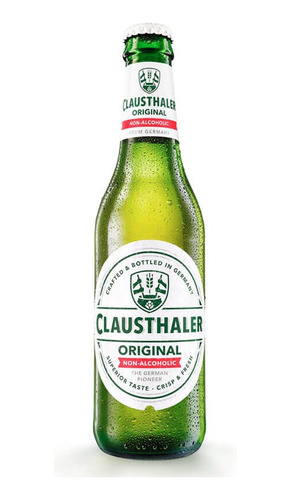 Cerveza Clausthaler Original Bot. 330cc S/alcohol (0,4%)