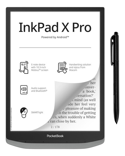 Pocketbook Inkpad X Pro E-reader & E-note | E-inn Notepad |