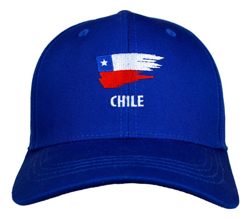 Gorro Jockey Chile Bordado Algodón Premium Unisex