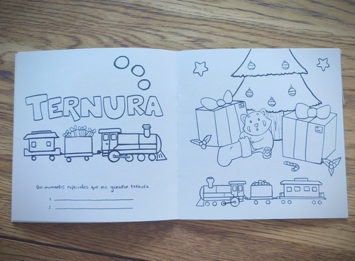 Imagen 3 de 4 de Libro Para Colorear - Coloreando Emociones En Navidad