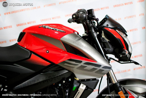 Moto Bajaj Rouser Ns 200 Rojo Nuevo Diseño Sport 0km