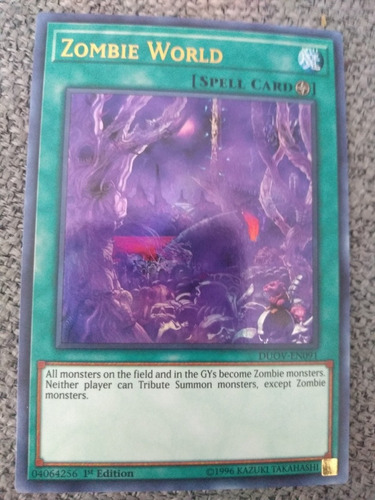 Zombie World Ultra Rare Yugioh