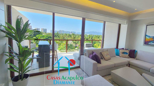 Cad La Isla Fiji T5. Terraza Con Vista A Los Jardines Y Albercas