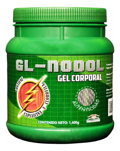 Gel Corporal Para El Dolor Muscular Gl-nodol