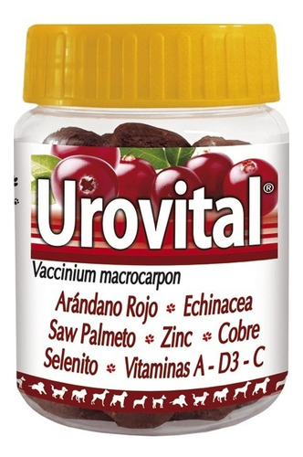 Vita Crunch Urovital Afecciones Urinarias Mascotas X 100