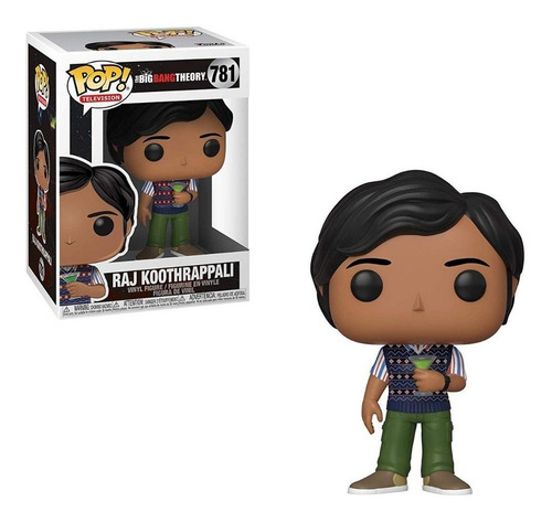Figura Funko Pop The Big Bang Theory - Raj 781