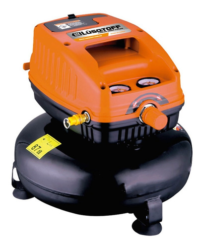 Compresor De Aire Monofásico 12l 0.33hp Lusqtoff Lc-826 Pr