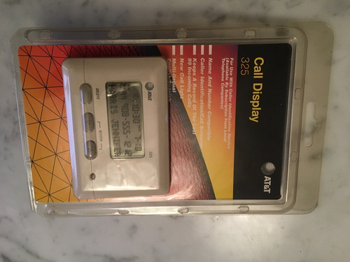 At&t Call Display 325