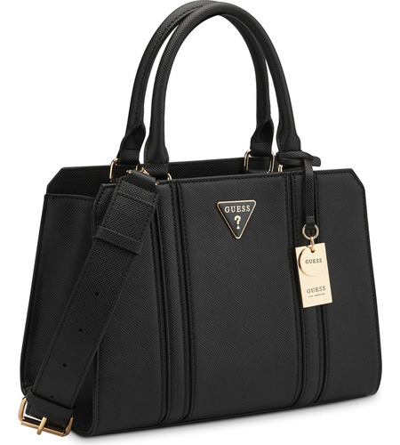 Bolsa Guess Factory Eg959806-bla Acabado de los herrajes Níquel Color Gris Correa de hombro Gris Diseño de la tela Lisa