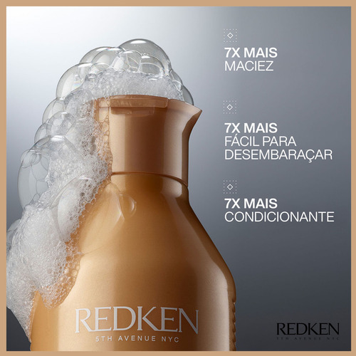 Kit Redken All Soft Shampoo 300ml E Máscara 200ml Hidrtação