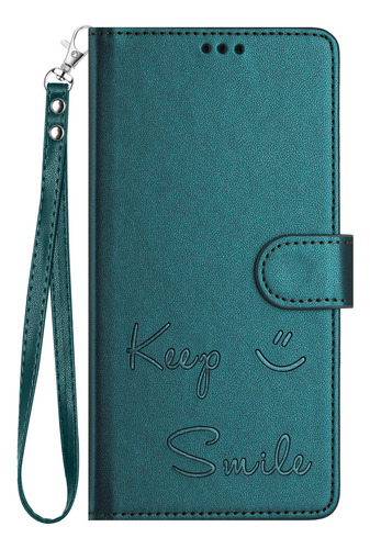 Funda De Piel Con Forma De Cara Sonriente Para Motorola Edge 60 Fusion/edge 60, Lápiz Capacitivo Con Bloqueo Rfid, A Prueba De Golpes, Tipo Cartera