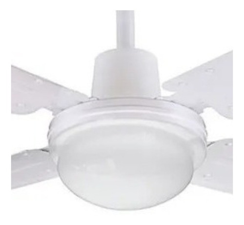 Imagen 2 de 2 de Ventilador de techo Liliana VTHB114 blanco con 4 palas de metal, 48" de diámetro 220 V - 240 V