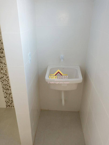 Casa Com 2 Dormitórios À Venda, 49 M² Por R$ 175.000,00 - Jardim Melvi - Praia Grande/sp - Ca0498