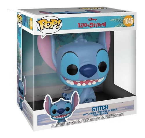 Funko  Pop!  Muñeca Disney 1046 Jumbo Lilo and Stitch Funko Stitch