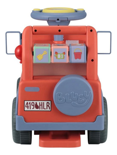 Bluey Ride On Carrito Montable Interactivo Multicolor / J