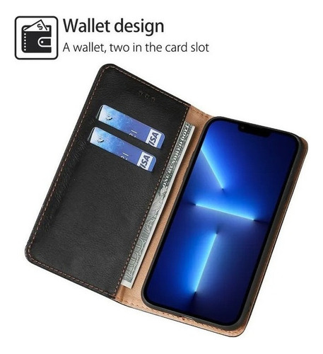 B Funda Protectora Para Motorola Carcasa Case De Cuero