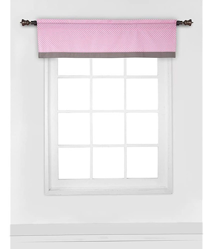 Bacati Elefantes Ventana Cenefa Rosado