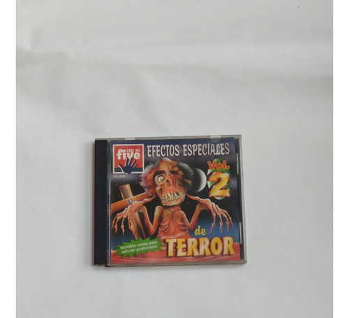 Cd Efectos Especiales De Terror Volumen 2 