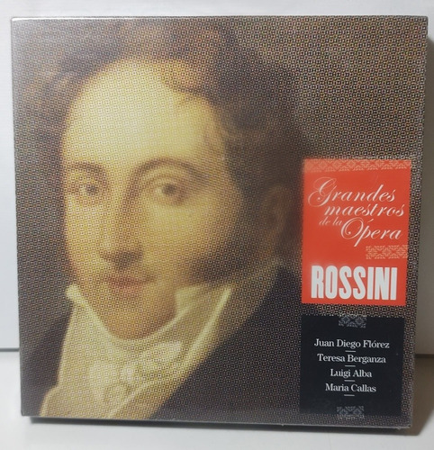 Rossini Maestro Opera 5 Cds Set Más Libro Nuevo Sellado