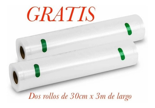 Empacadora Al Vacío, Selladora Al Vacío, 2 Rollos Gratis
