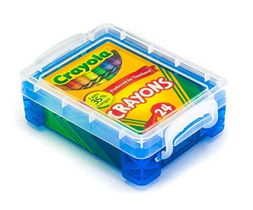 Lápices De Colores Crayola 24 Contar Con Blue Super Stacker
