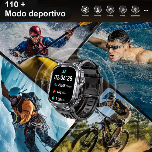 S320b Reloj Inteligente Hombre 2.02 Smart Watch Linterna